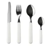 Posate, 24 pezzi, acciaio inox, multicolore, con limoni