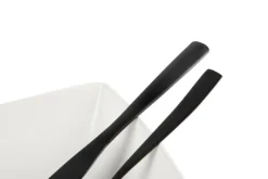 Posate, 16 pezzi, acciaio inox, nero