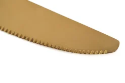 Posate, 16 pezzi, acciaio inox, oro/nero