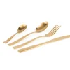 Posate, 16 pezzi, acciaio inox, oro