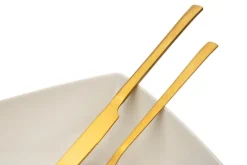 Posate, 16 pezzi, acciaio inox, oro