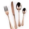 Posate, 24 pezzi, acciaio inox, rame