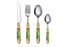 Posate, 24 pezzi, acciaio inox, stile giapponese