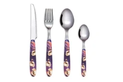 Posate, 24 pezzi, acciaio inox, stile giapponese