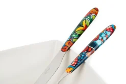 Posate, 16 pezzi, acciaio inox, stile messicano