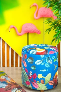 Pouf con contenitore, imbottito, rhapsody
