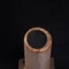 Pouf con contenitore, imbottito, fantasia fiori messicani