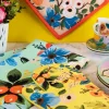 Presina, multicolore, stile floreale, 20x20 cm
