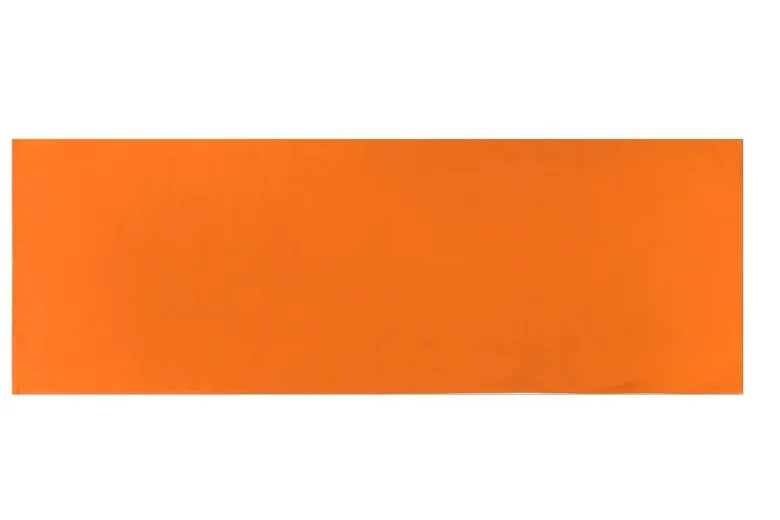 Runner, arancione, 100% cotone, 45x140 cm