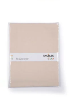 Runner, beige, 100% cotone, 45x140 cm