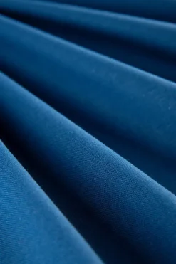 Runner, blu, 100% cotone, 45x140 cm