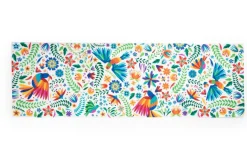 Runner, fantasia fiori messicani, 100% cotone, 45x140 cm