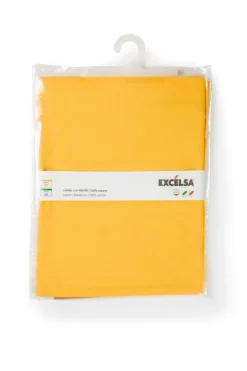 Runner, giallo, 100% cotone, 45x140 cm