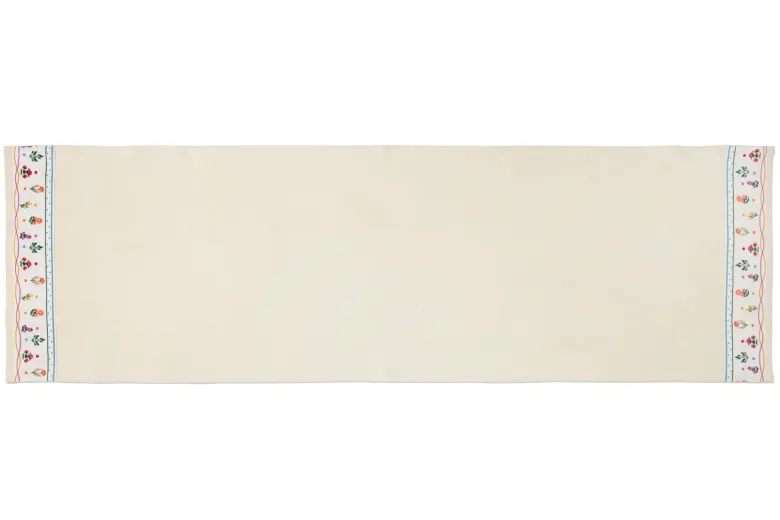 Runner, multicolore, con fiori, 45x135 cm