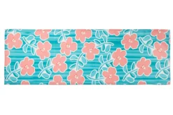 Runner, multicolore, con fiori, 100% cotone, 45x140 cm