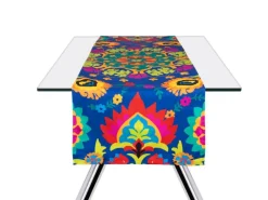 Runner, multicolore, new dehli, 100% cotone, 45x140 cm