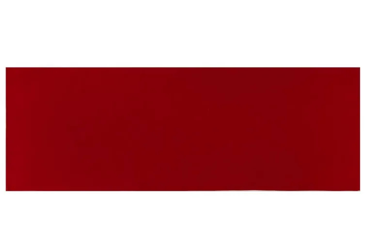 Runner, rosso scuro, 100% cotone, 45x140 cm