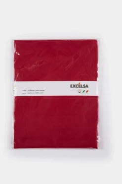 Runner, rosso scuro, 100% cotone, 45x140 cm
