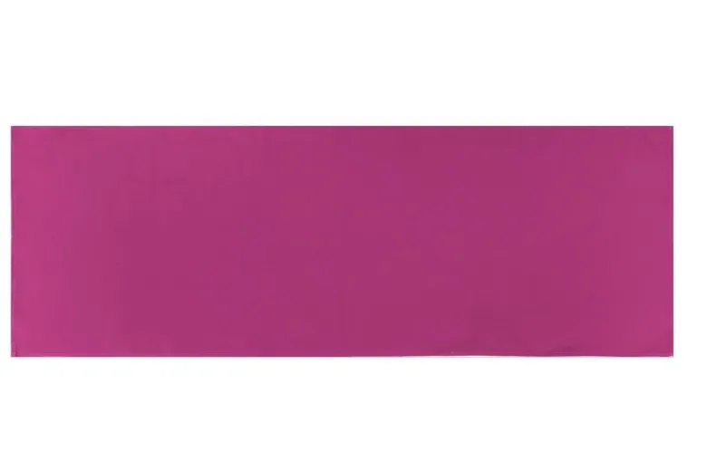 Runner, viola, 100% cotone, 45x140 cm