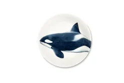 Servizio piatti, animali, ceramica, 12 pezzi