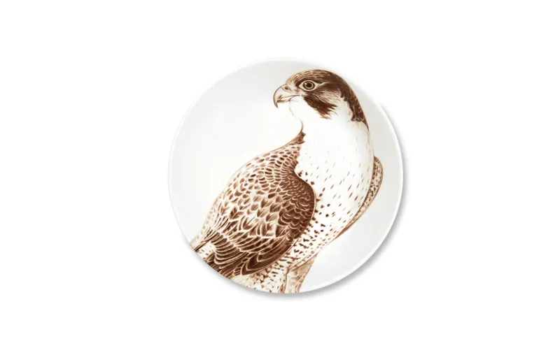 Servizio piatti, animali, ceramica, 12 pezzi
