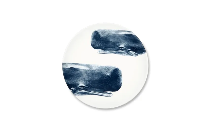 Servizio piatti, animali, ceramica, 12 pezzi