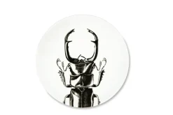Servizio piatti, animali, ceramica, 12 pezzi