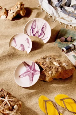 Servizio piatti, animali/piante/frutti, ceramica, 18 pezzi