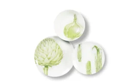 Servizio piatti, animali/piante/frutti, ceramica, 18 pezzi