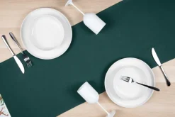Servizio piatti, bianco/nero, stile nordico, 12 pezzi