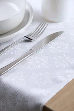 Servizio piatti, bianco/nero, stile nordico, 12 pezzi