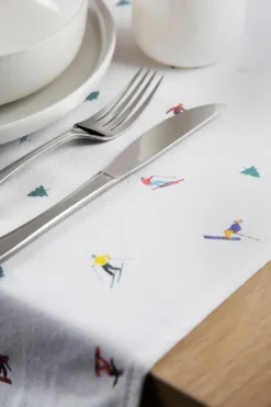 Servizio piatti, bianco, stile nordico, 12 pezzi