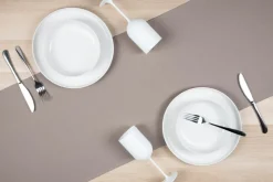 Servizio piatti, bianco, stile nordico, 12 pezzi