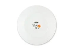Servizio piatti, decorazioni orientali, porcellana, 12 pezzi