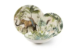 Servizio piatti, eclettico, ceramica, 12 pezzi