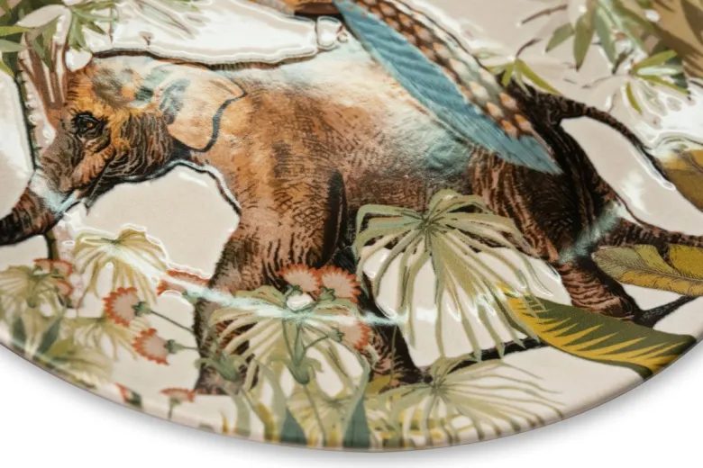 Servizio piatti, eclettico, ceramica, 12 pezzi