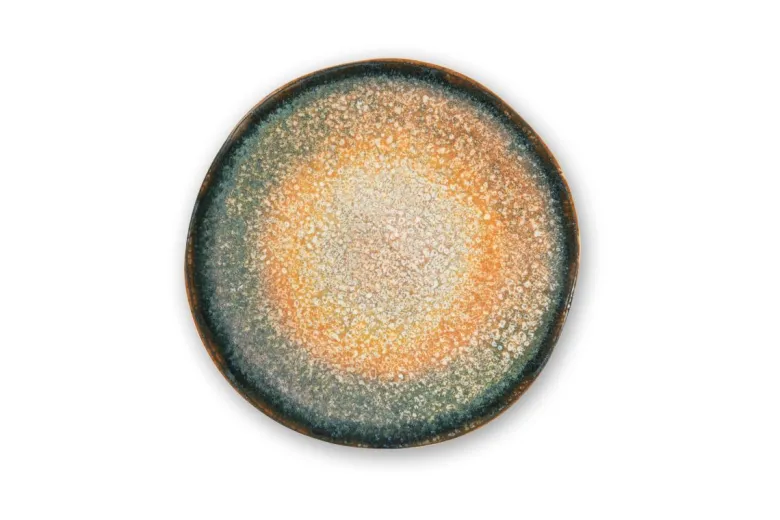 Servizio piatti, effetto artigianale, 12 pezzi, ceramica