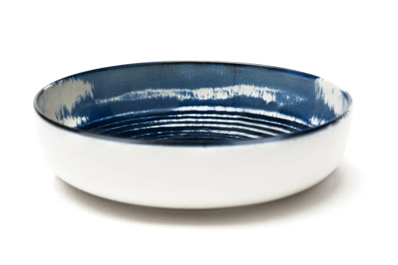 Servizio piatti, effetto artigianale, 12 pezzi, ceramica