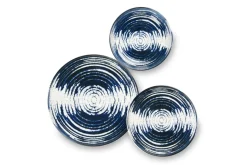 Servizio piatti, effetto artigianale, 12 pezzi, ceramica