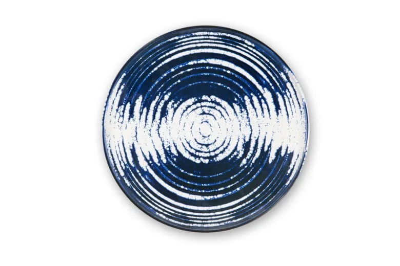 Servizio piatti, effetto artigianale, 12 pezzi, ceramica