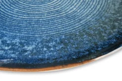 Servizio piatti, effetto artigianale, 12 pezzi, ceramica