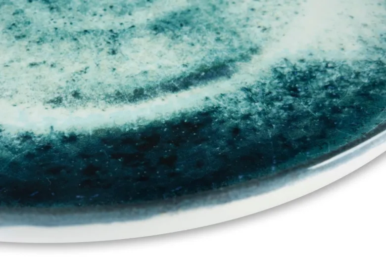 Servizio piatti, effetto artigianale, 12 pezzi, ceramica