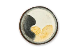 Servizio piatti, effetto artigianale, 12 pezzi, ceramica