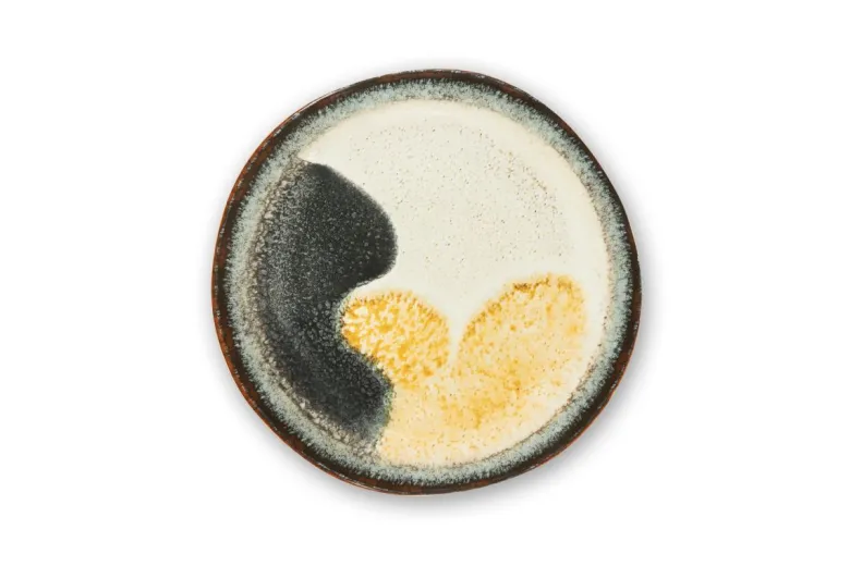 Servizio piatti, effetto artigianale, 12 pezzi, ceramica