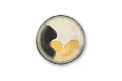 Servizio piatti, effetto artigianale, 12 pezzi, ceramica