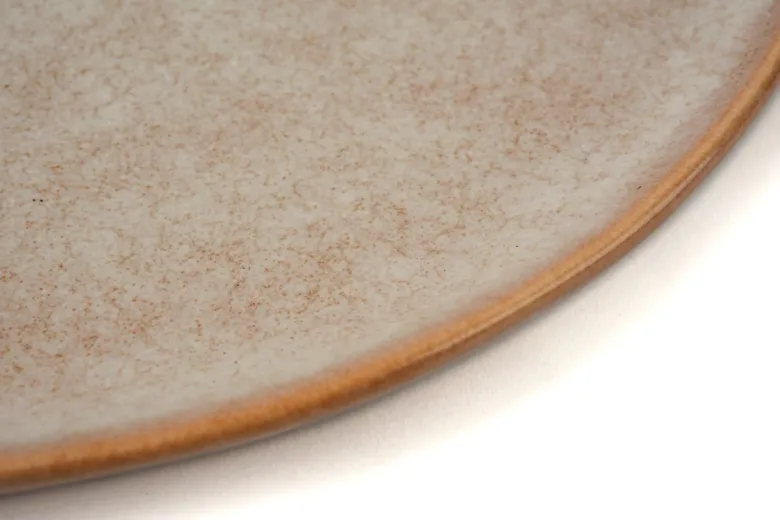 Servizio piatti, effetto pietra chiara, 12 pezzi, stoneware