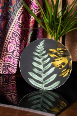 Servizio piatti, madagascar, porcellana/stoneware, 18 pezzi