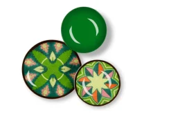 Servizio piatti, multicolore, porcellana/stoneware, 18 pezzi