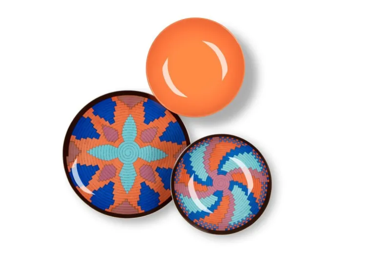 Servizio piatti, multicolore, porcellana/stoneware, 18 pezzi