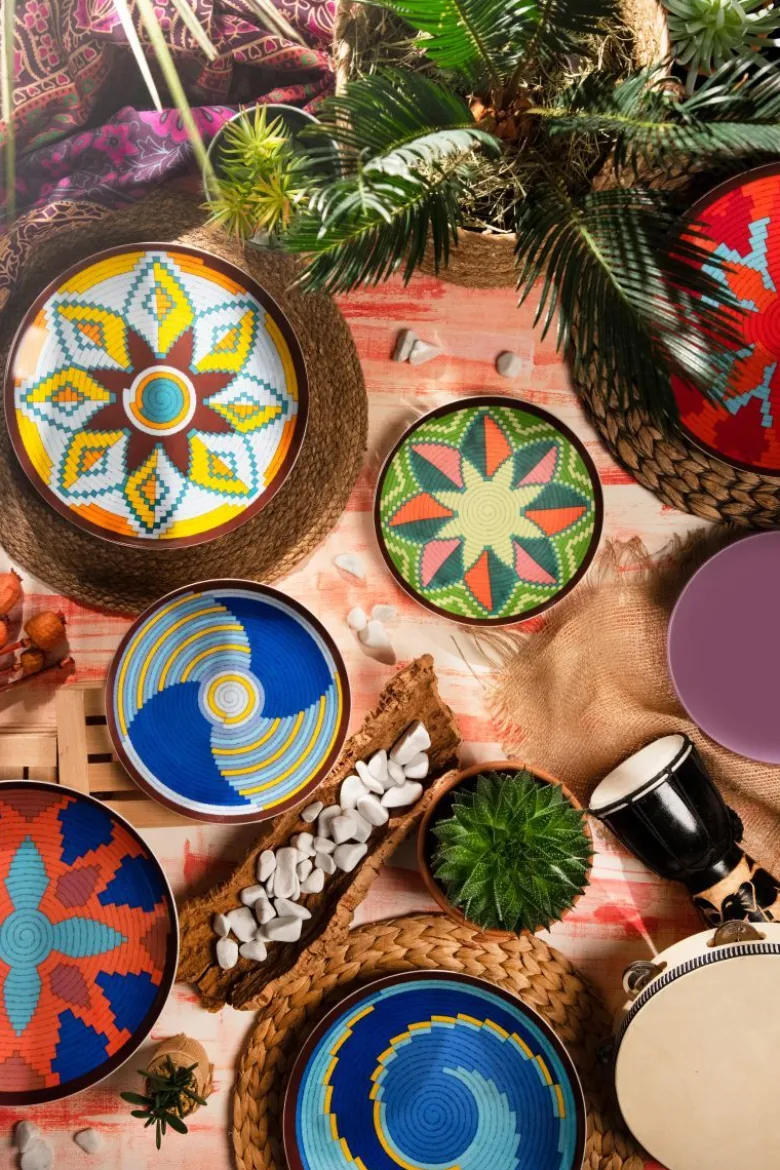 Servizio piatti, multicolore, porcellana/stoneware, 18 pezzi